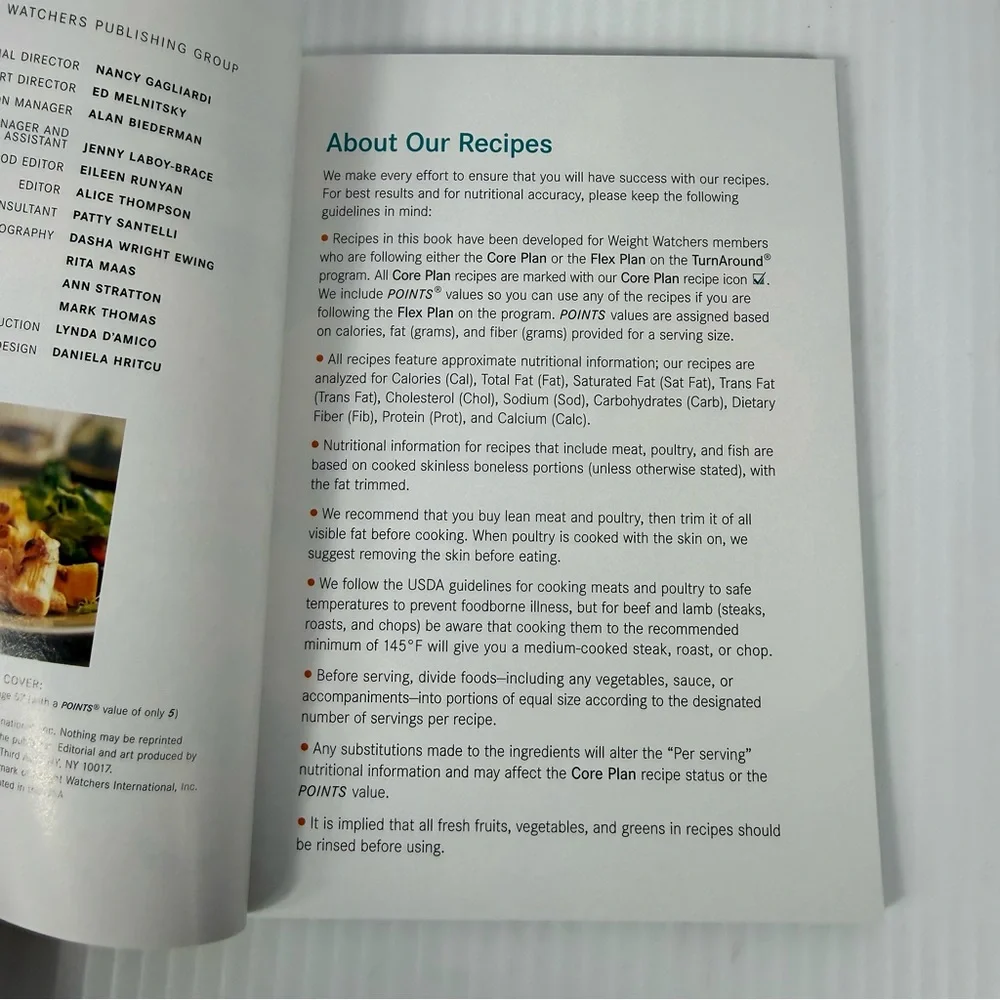 Weight Watchers Five & Under Recipe Cookbook 50 Meals for 5 Points 2006 - Picture 5 of 5